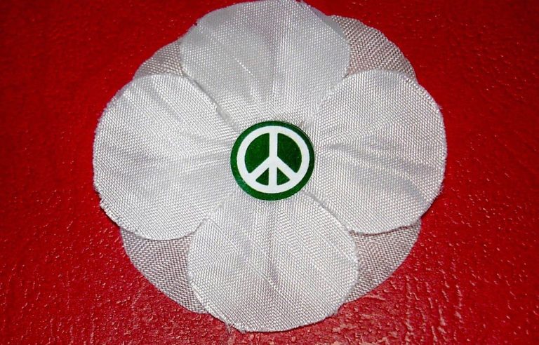 Remembrance Day, red poppy, white poppy