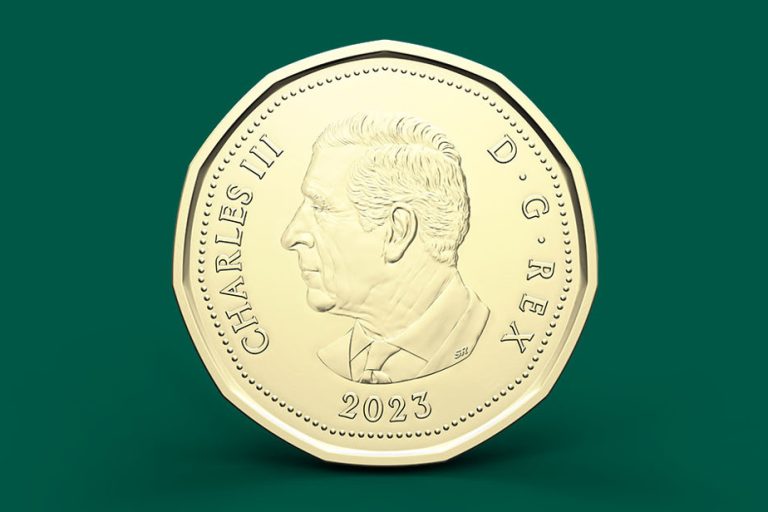 Royal Canadian Mint |  The new coin bearing the image of King Charles III revealed