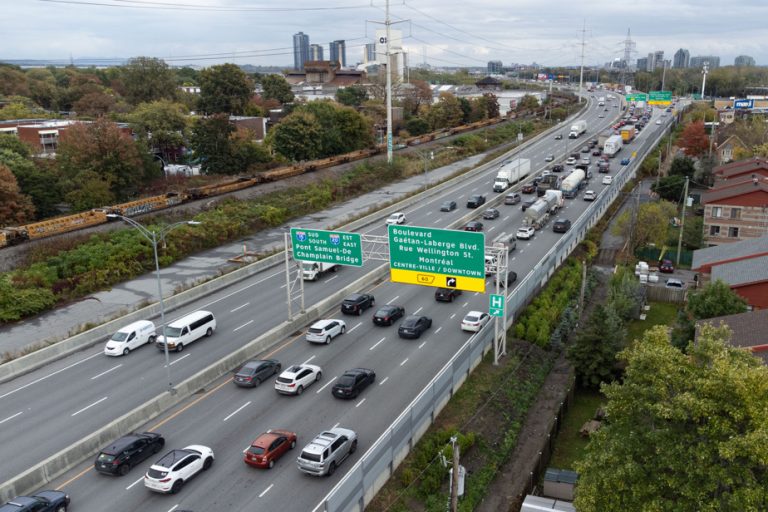 Samuel-De Champlain Bridge |  Noise barriers will be more “absorbent” and taller