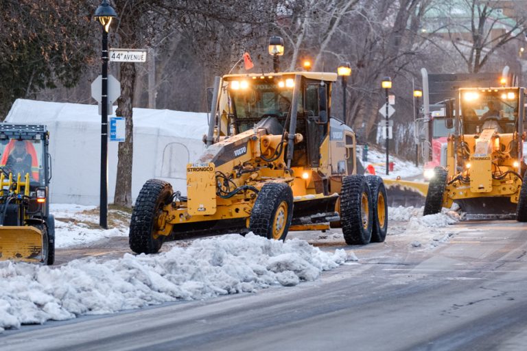 Snow removal in Montreal |  No sound signal in two sectors