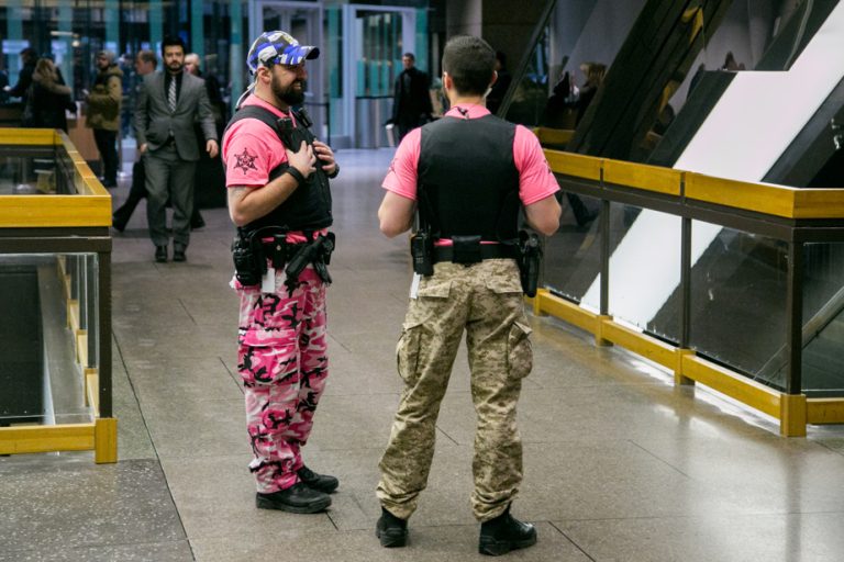 Special constables bring out their camouflage pants