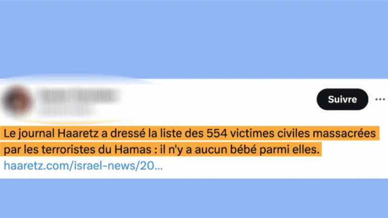 TRUE OR FALSE.  Have children under three been killed by Hamas terrorists?