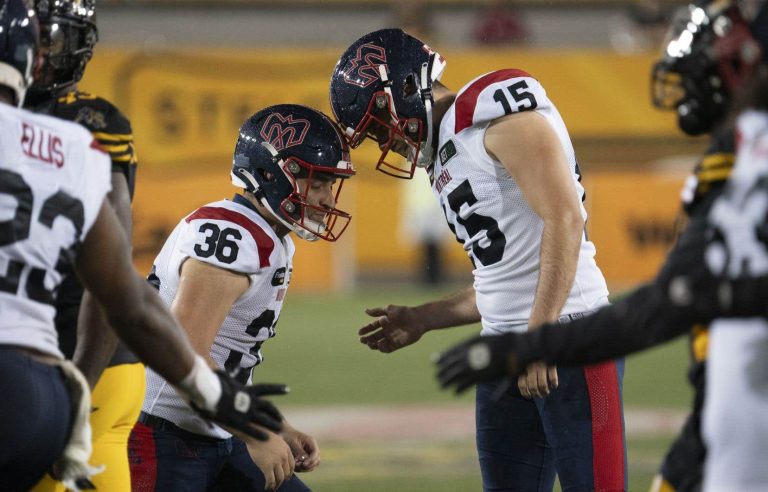 The Alouettes kicker took many detours