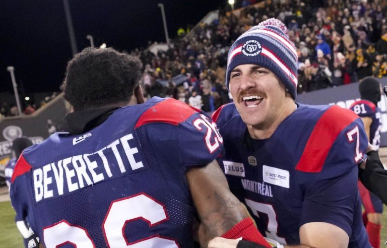 The Alouettes win the 110th Gray Cup final