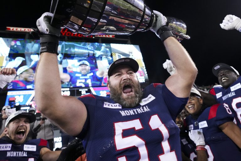 The Alouettes win the Gray Cup