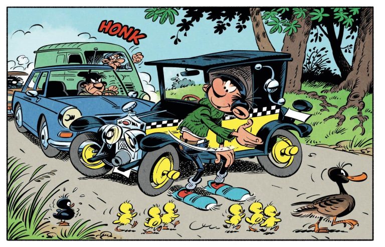 “The return of Lagaffe”, or when Lagaffe ends up rhyming with Delaf