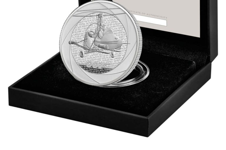 United Kingdom |  Coins bearing the image of James Bond