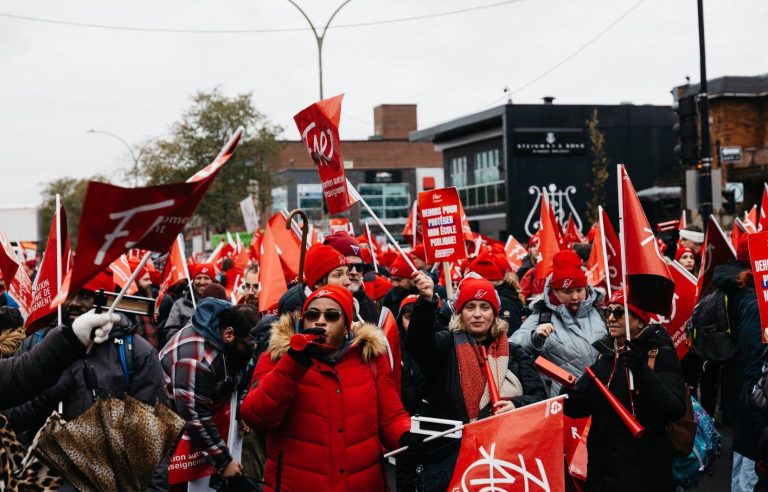 Unlimited general strike for UQAM teaching students