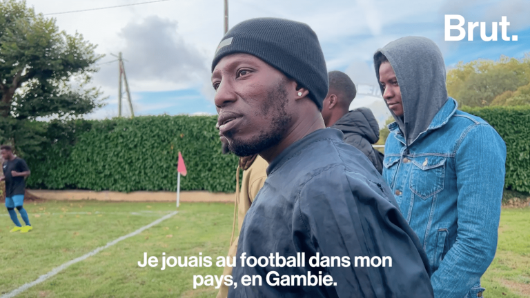 VIDEO.  Training with US Argy, the football club saved by migrants