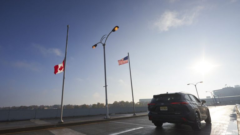 Vehicle explosion kills two near border bridge between Canada and United States