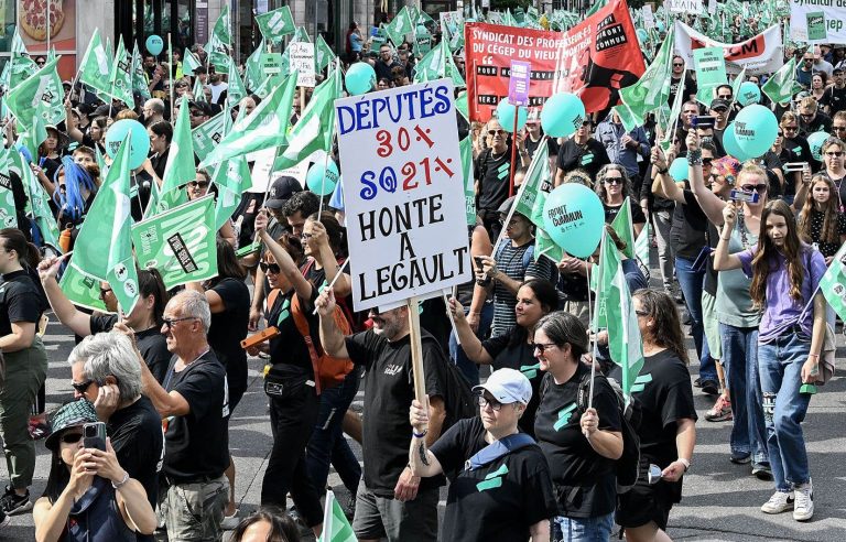 We must support the unlimited general strike, writes the president of the Fédération des femmes du Québec