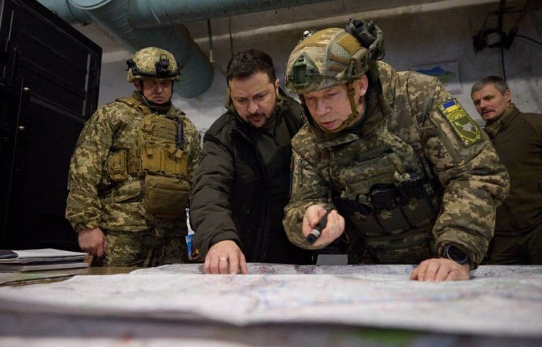 Zelensky went to the eastern front, at the heart of a frozen conflict