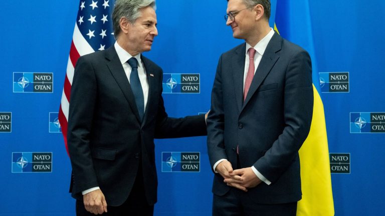 allies reaffirm their support for Ukraine but tensions appear