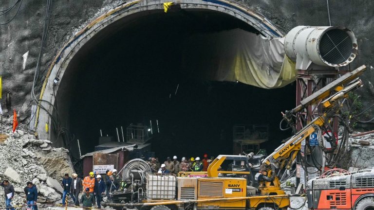 army sends new equipment to free 41 workers trapped in Himalayan tunnel