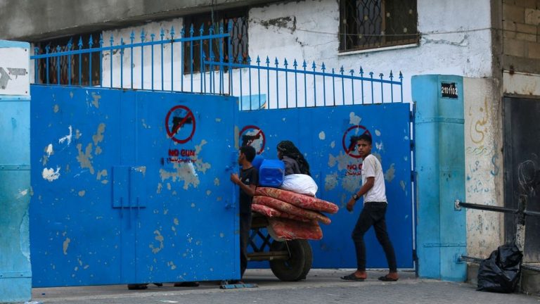 at least 50 dead in strike on UN school, says Hamas health ministry