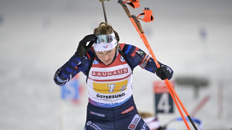 carried by Justine Braisaz-Bouchet, the French mixed relay wins in Östersund