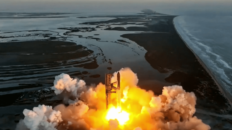 contrasting results for the launch of the Starship rocket