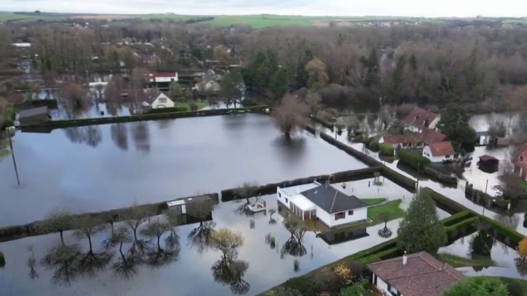 heavy rains cause water to rise