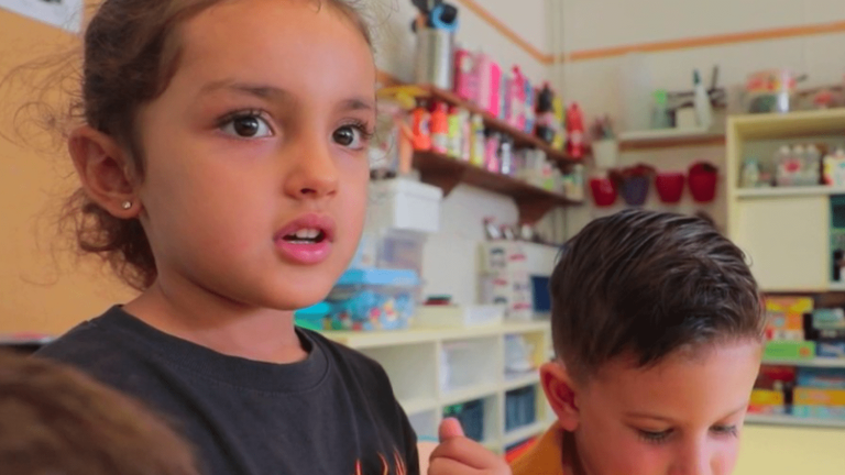 in La Seyne-sur-Mer, learn kindness from kindergarten