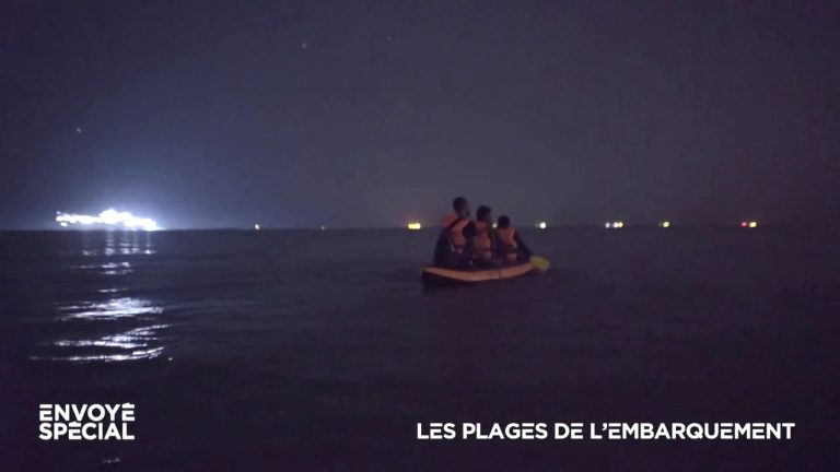 in the middle of the night, they will attempt to cross the Channel… by kayak