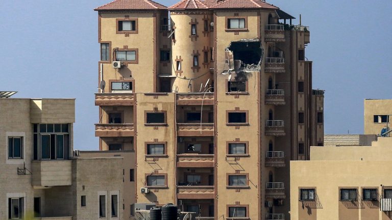 major damage after explosion at AFP office, Israel says it hit ‘nearby’