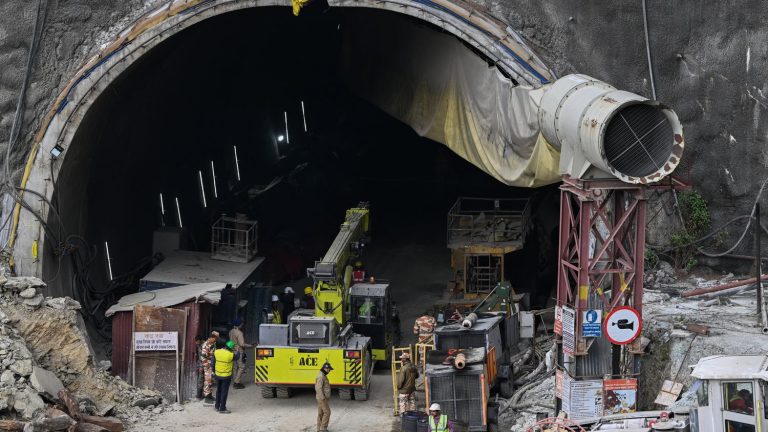 rescuers are only five meters away from the 41 trapped workers