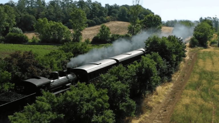 take a nostalgic trip aboard a steam train