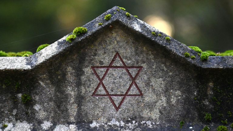 ten Jewish stelae defaced in a German military cemetery