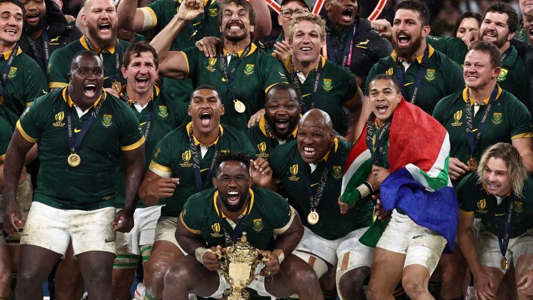 the Springboks masters of the world and suspense