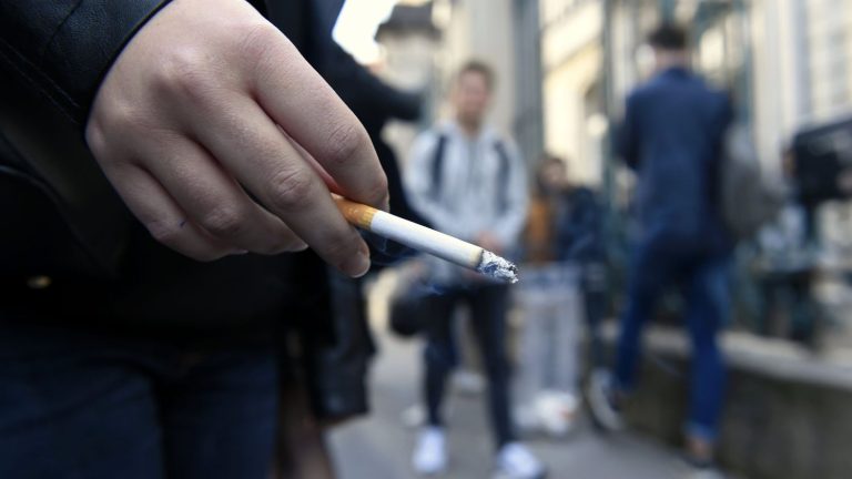 these Parisian high school students are unconvinced by the ban on smoking in front of schools