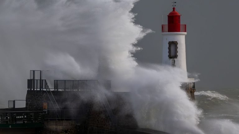 what is the “rail of depressions” suffered by France for several weeks?