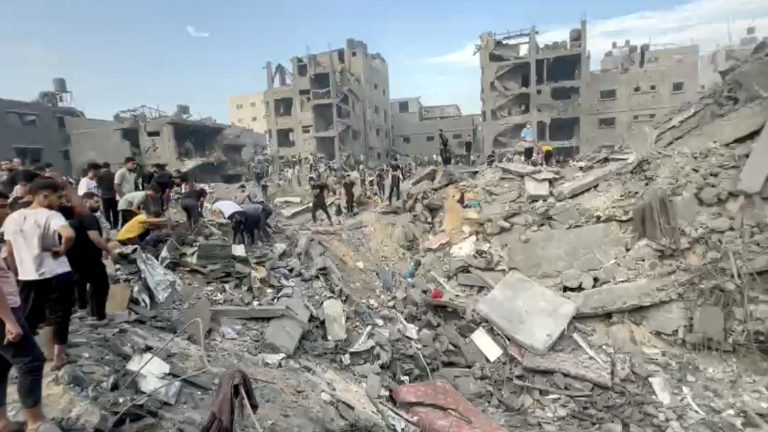 what we know about the bombings of the Jabaliya camp, targeted by the Israeli army