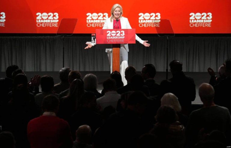 Bonnie Crombie elected leader of the Ontario Liberal Party