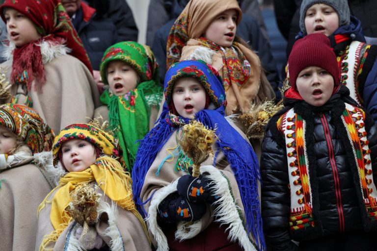 A first Christmas celebrated on December 25 in Ukraine