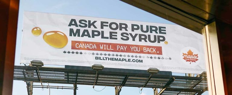 Americans will be reimbursed for any extra paid for our maple syrup