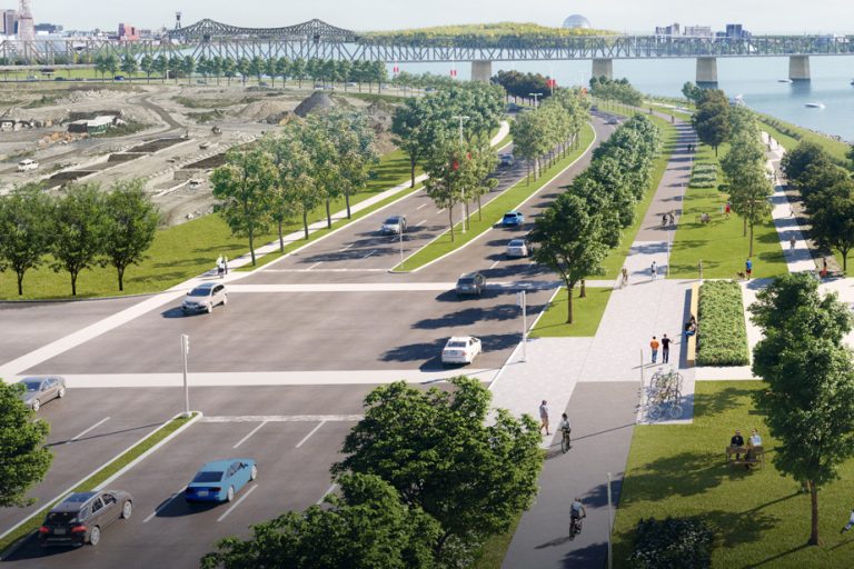 Announcement from Ottawa and the City of Montreal |  The Bonaventure Expressway transformed by 2029