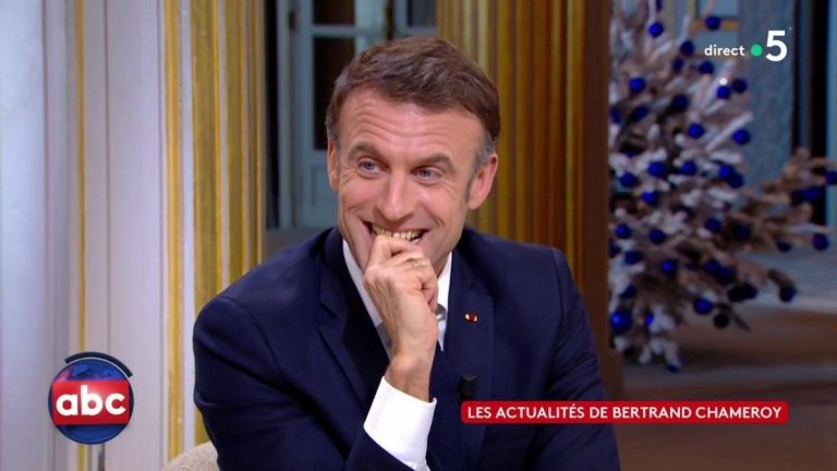 Bertrand Chameroy makes a series of tackles against Emmanuel Macron, the hilarious reaction of the head of state