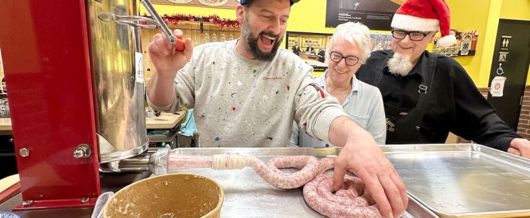 Binerie sausages from Binerie Mont-Royal for the holidays