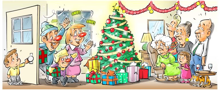 Can we celebrate Christmas with our loved ones if we are recovering from a major virus like COVID-19?  Experts advocate common sense