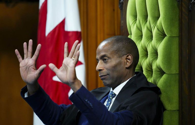 Canadian MPs will decide the fate of Greg Fergus, Speaker of the House of Commons