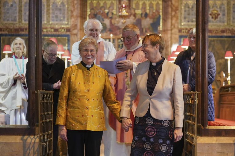 Church of England blesses same-sex couple for first time