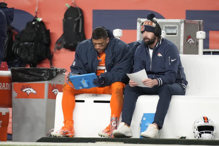 Denver Broncos |  Veteran quarterback Russell Wilson would start Sunday’s game on the bench