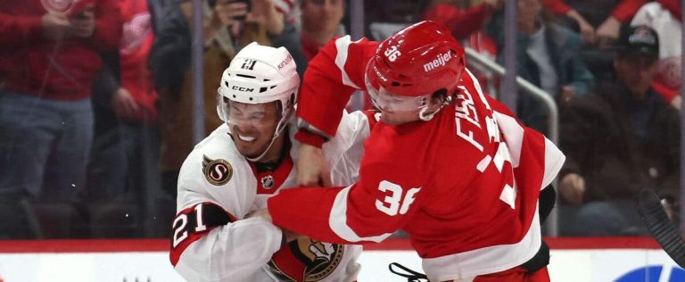 Dylan Larkin injured by the Senators: bad luck, answers Mathieu Joseph