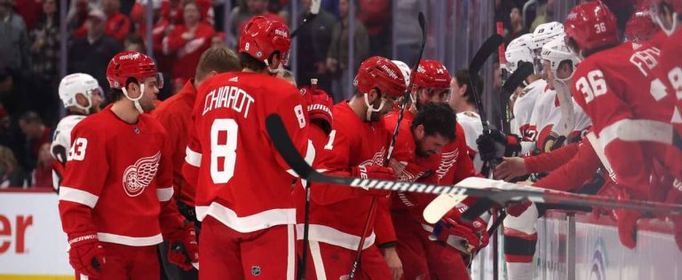 Dylan Larkin is back in training