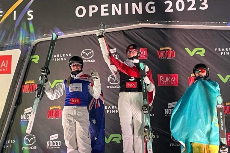 Freestyle skiing |  Marion Thénault wins gold at Ruka