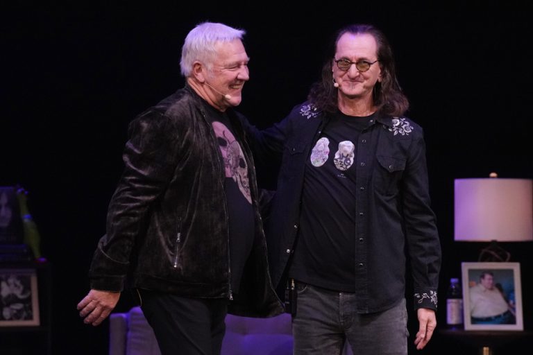 Geddy Lee’s book released |  The members of Rush partly reunited