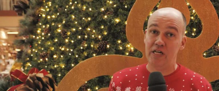 Guy Nantel launches a new Christmas vox pop