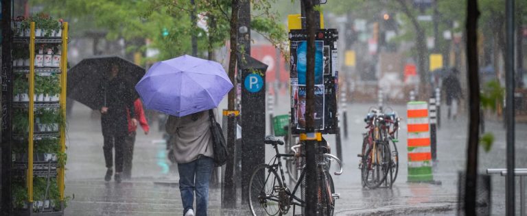 Heavy rains and record heat in Quebec