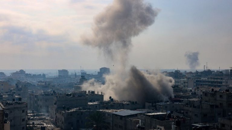 Israel says it has struck more than 400 targets in the Gaza Strip since the end of the truce