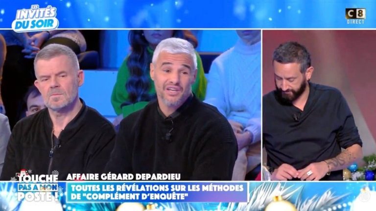 “It’s nice what he says”, Gérard Depardieu defended in “TPMP” by his friend, Farid Khider